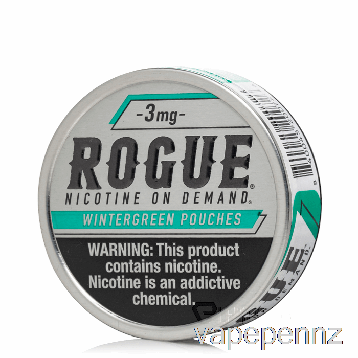 ROGUE Nicotine Pouches - WINTERGREEN 3mg VAPE NZ